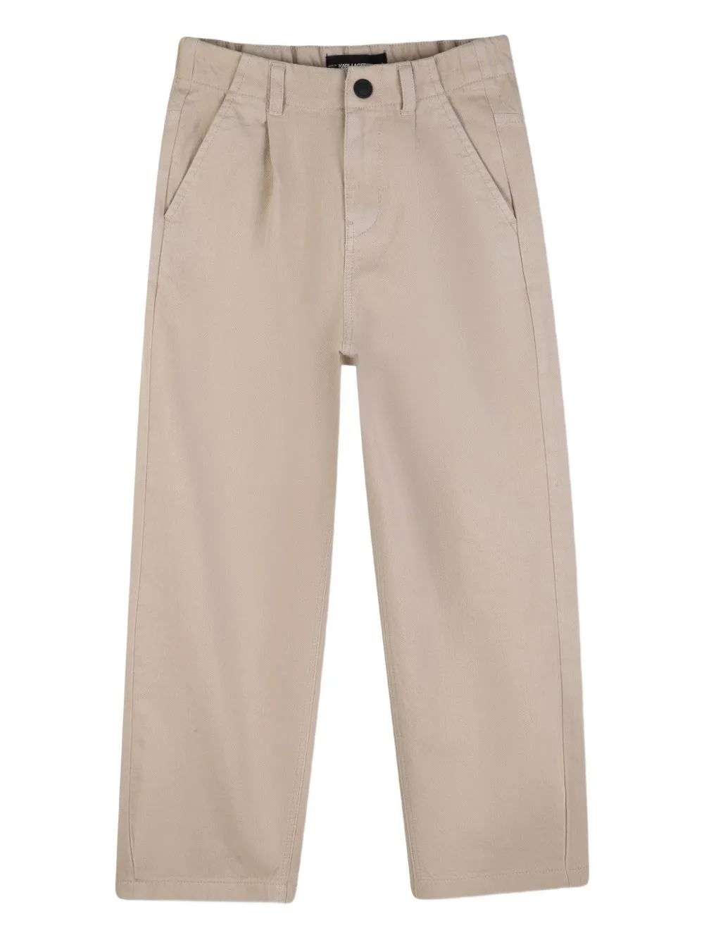 Logo-Detail Trousers by Karl Lagerfeld Kids