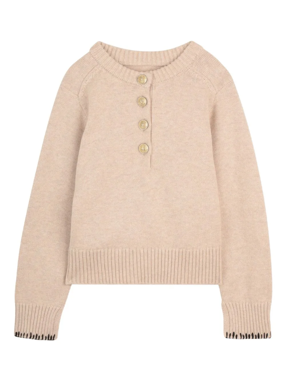 Half-Button Sweater by Zadig & Voltaire Kids