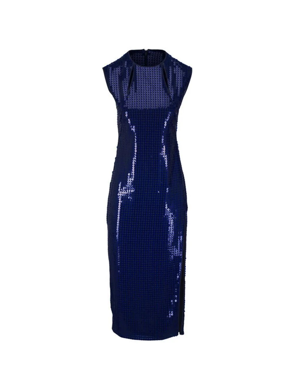 Sequin-Embellished Sleeveless Dress by Akris