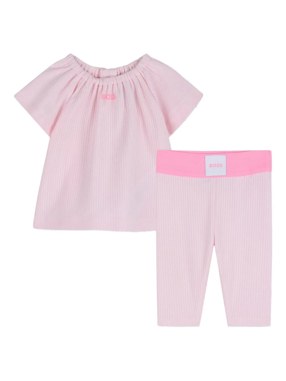 Logo-Print Babygrow Set by BOSS Kidswear