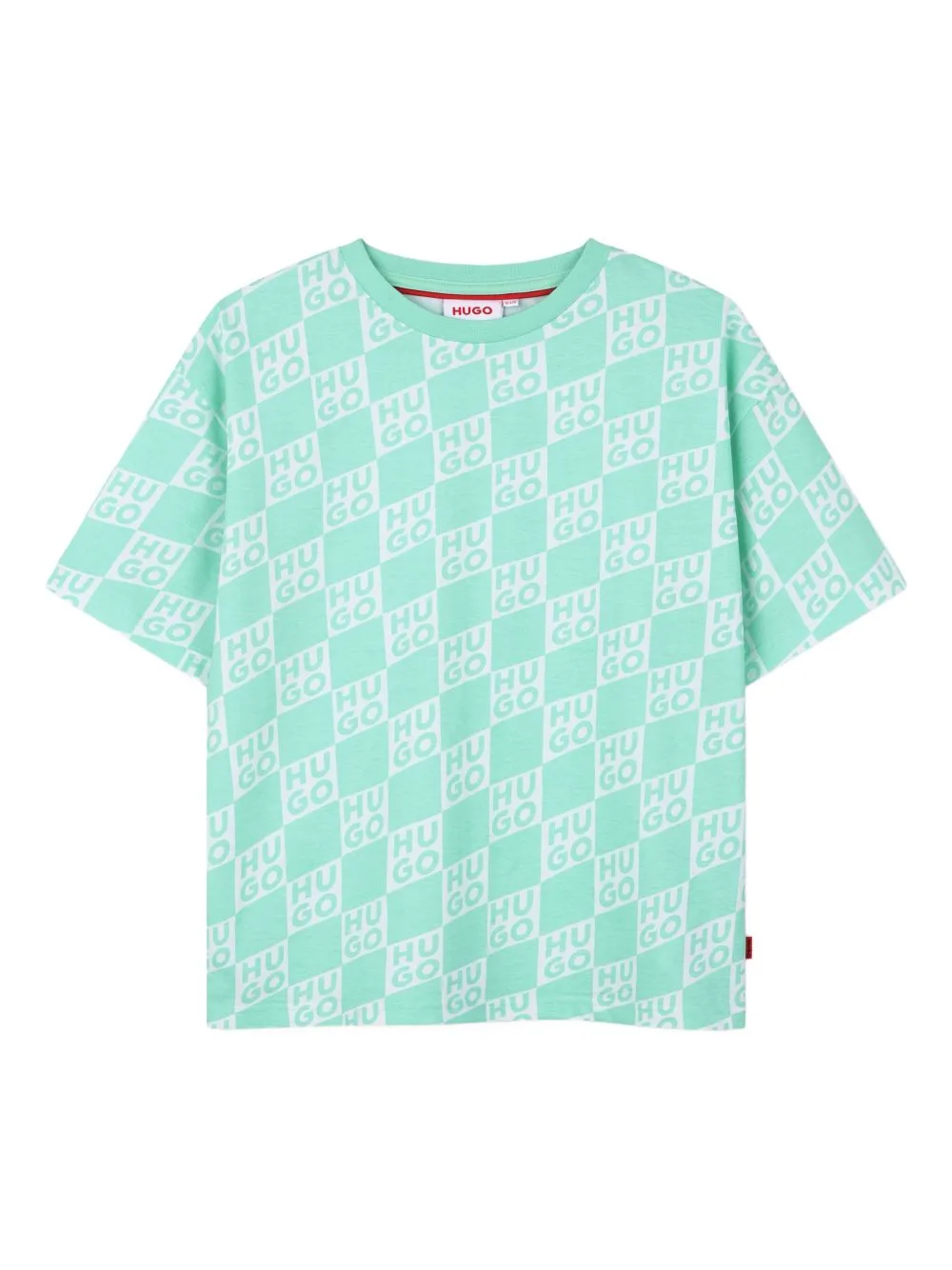 Patterned Short-Sleeve T-Shirt by HUGO KIDS