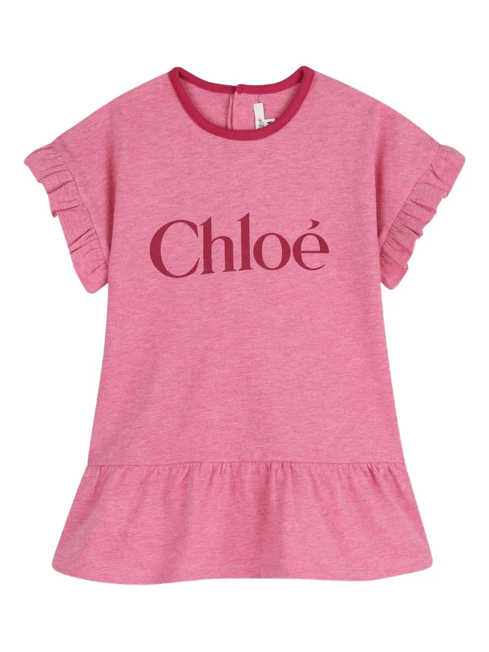 Ruffled Dress by Chloé Kids