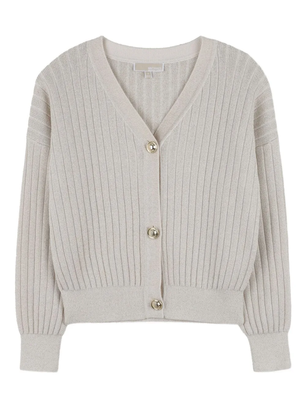 Ribbed Button Cardigan by Michael Kors Kids