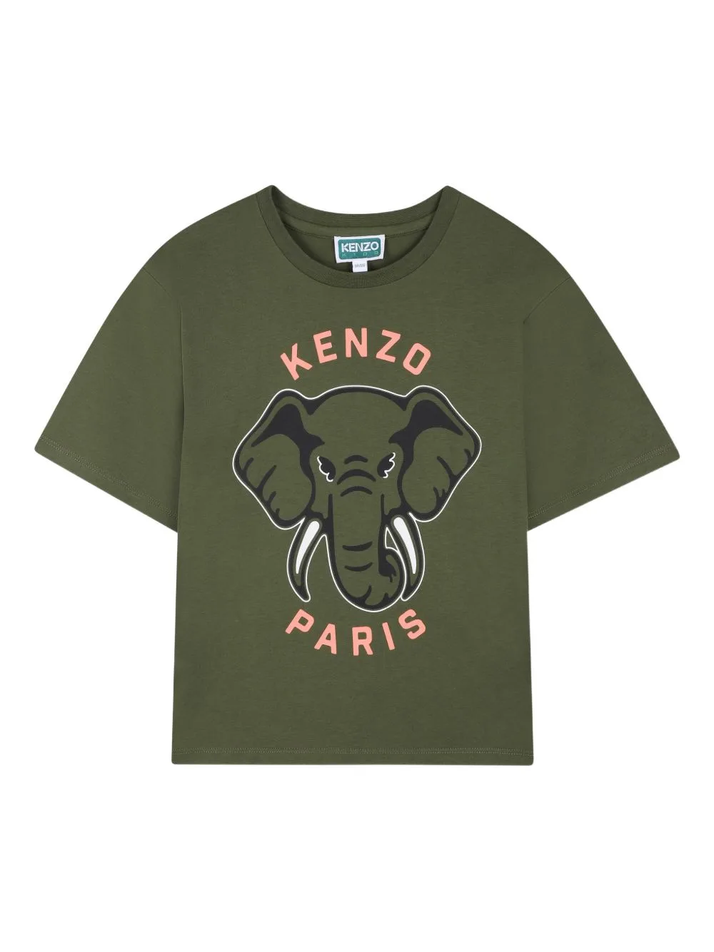 Elephant Graphic T-Shirt by Kenzo Kids