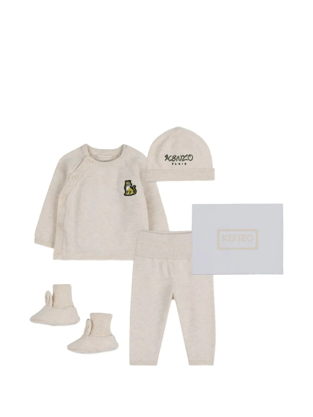 Logo-Detail Trousers Set (set of Five) by Kenzo Kids