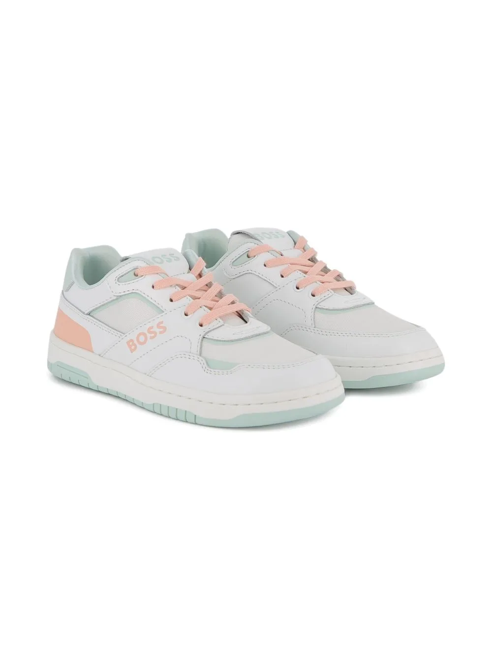 Logo-Detail Sneakers by BOSS Kidswear