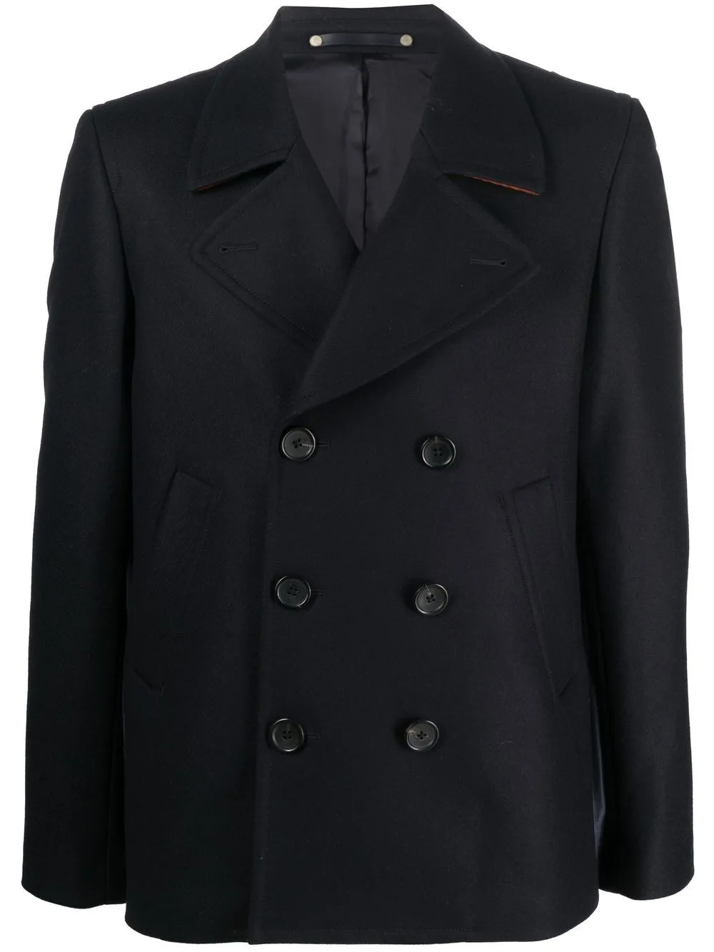 Double-Breasted Fastening Peacoat by PS Paul Smith
