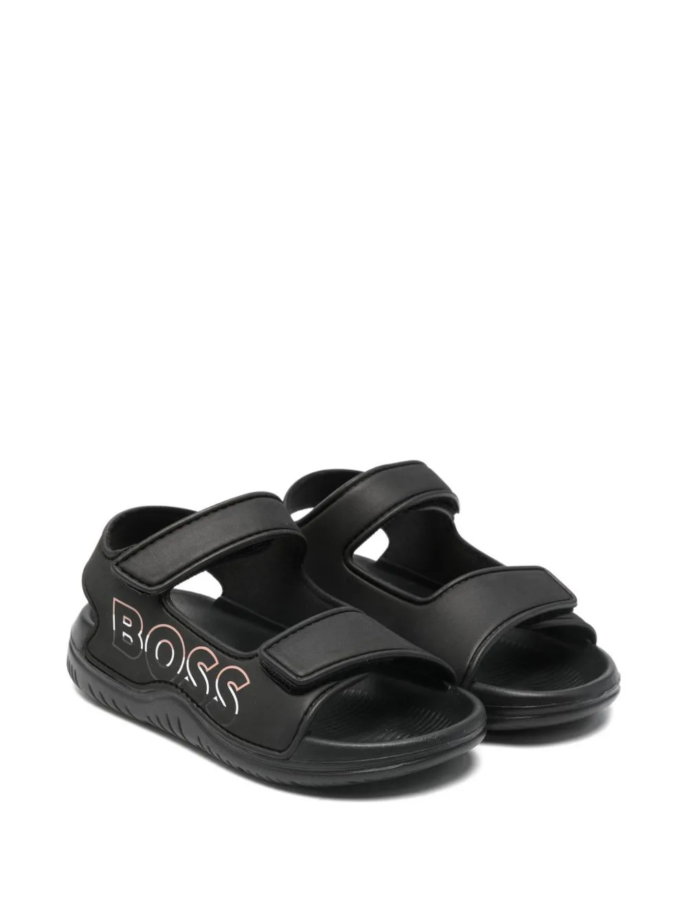 Logo Strap Sandals by BOSS Kidswear