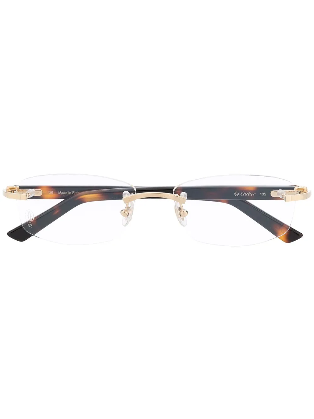 Decor Frameless Glasses by Cartier Eyewear