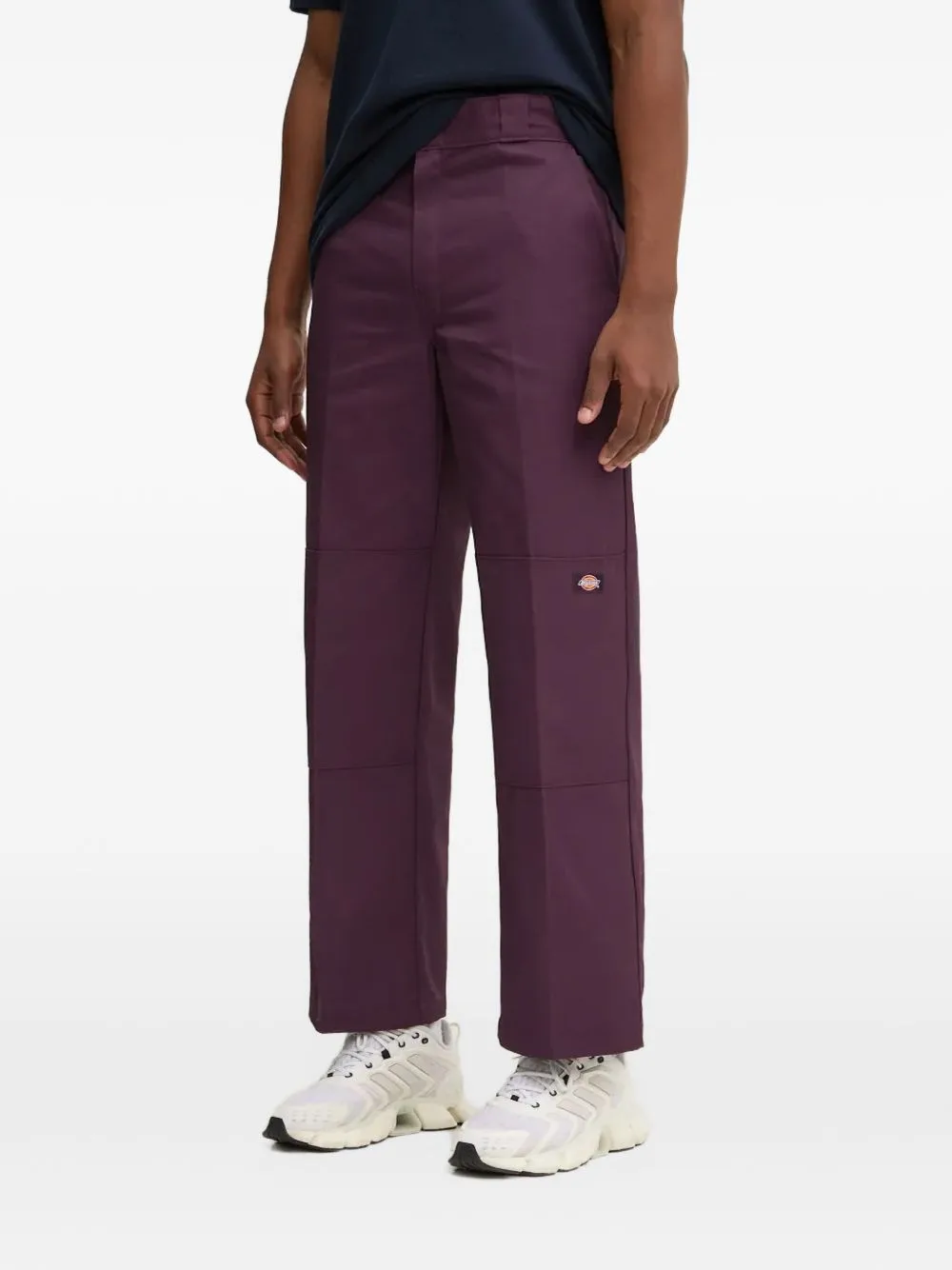 Logo-Patch Straight-Leg Trousers by DICKIES