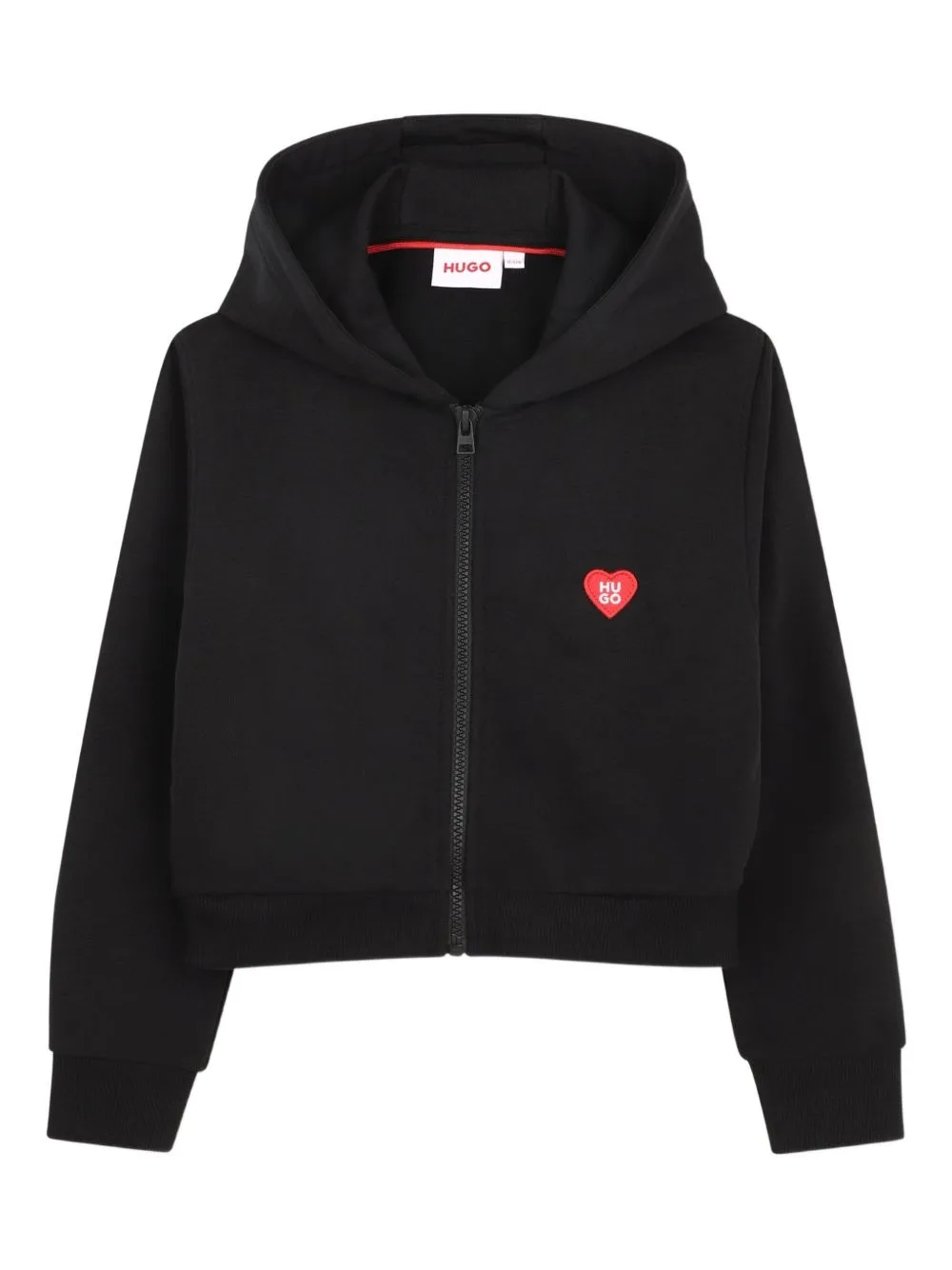 Heart-Motif Hoodie by HUGO KIDS