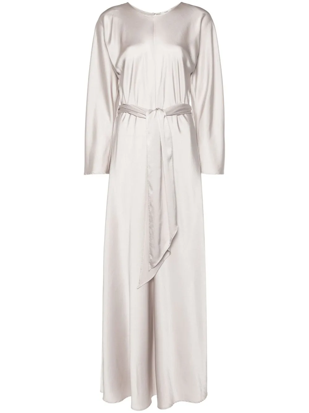 Belted Satin Maxi Dress by Forte Forte