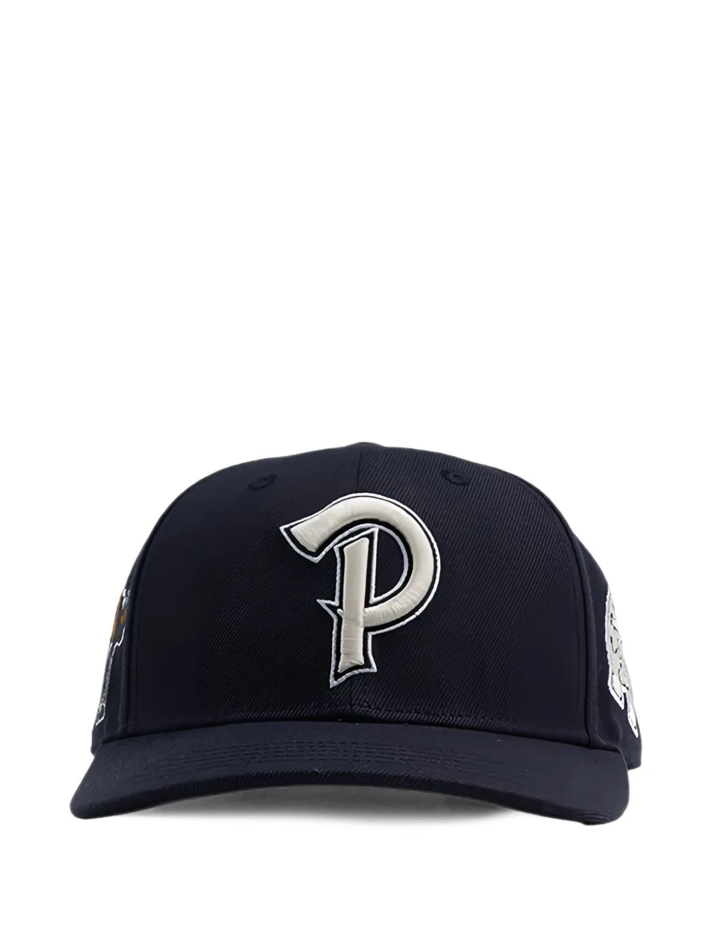 Lucky 13 Logo-Patch Snapback Cap by PATTA