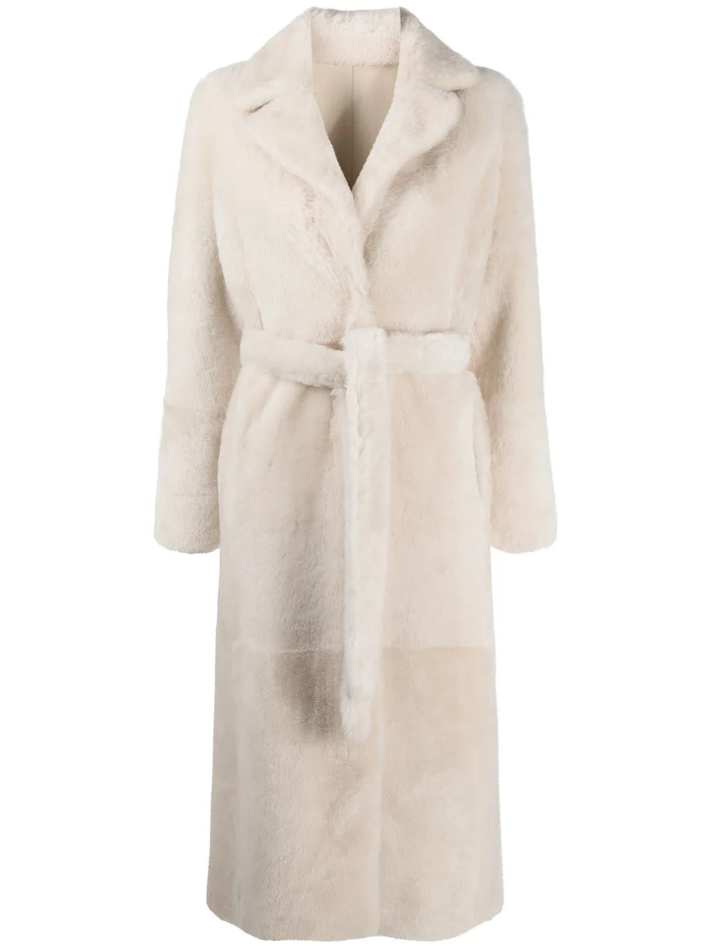 Full-Length Shearling Coat by Yves Salomon