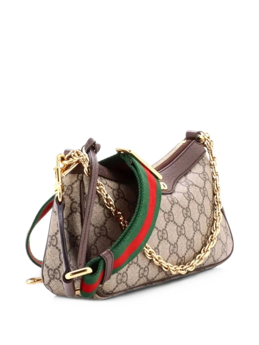Ophidia Charm Shoulder Bag GG Coated Canvas Small Crossbody Bag by Gucci Pre-Owned