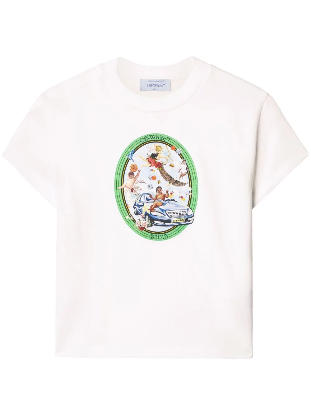 Fresco Oval T-Shirt by Off-White