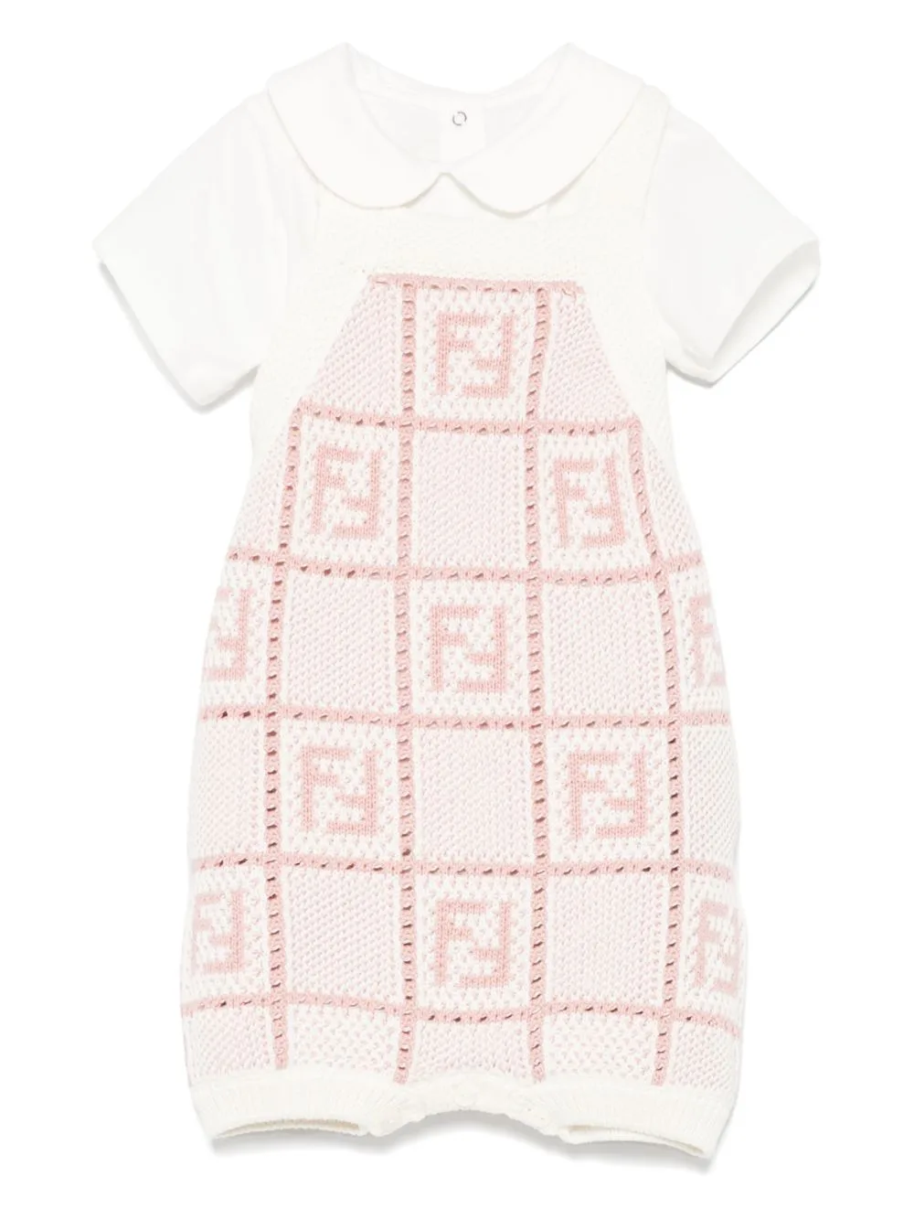 FF-motif Shorties Set (set of Two) by Fendi Kids