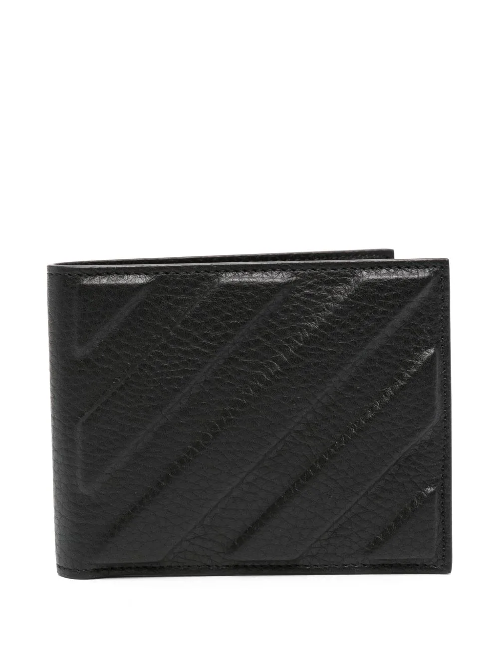 3D Diag Bifold Leather Wallet by Off-White