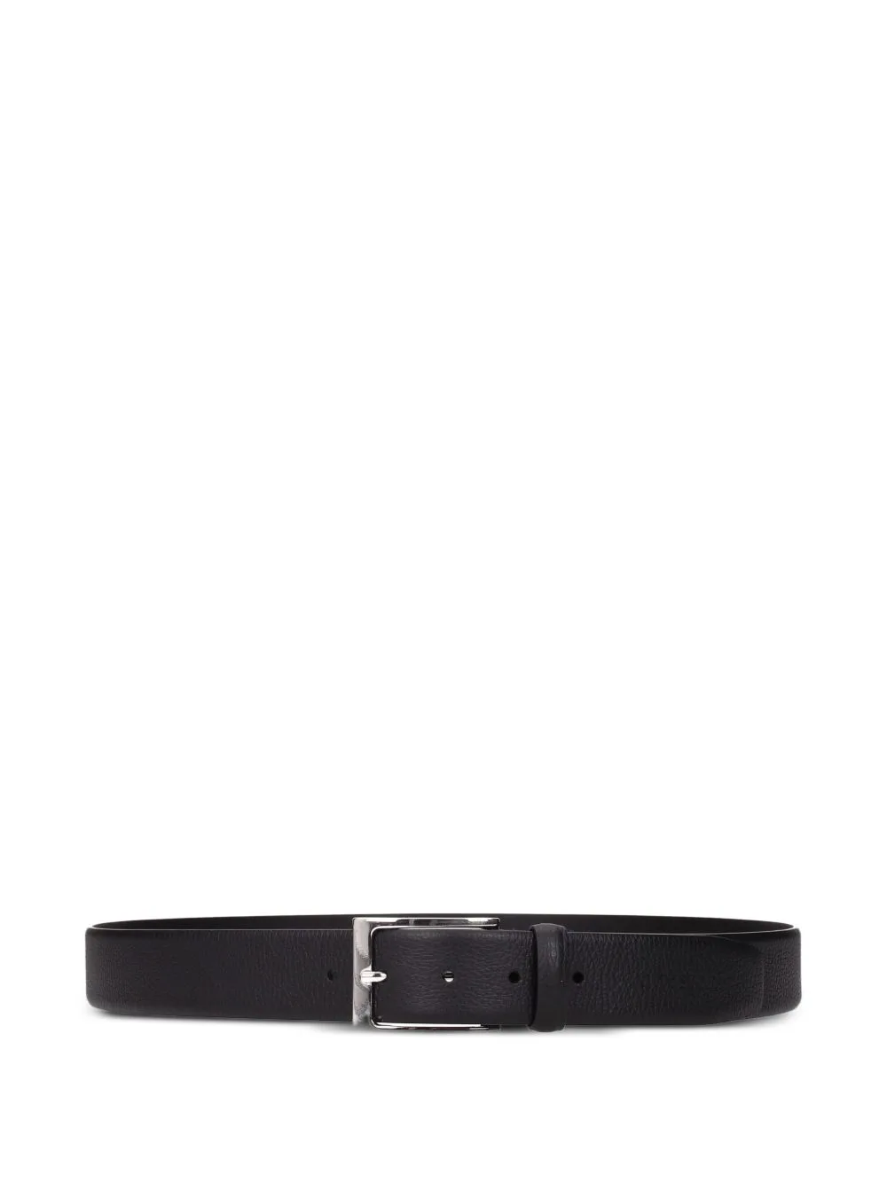 Grained Leather Belt
