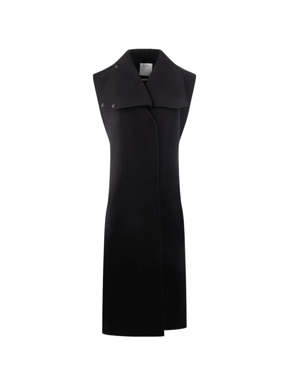 Sleeveless Oversized-Collar Coat by Sportmax