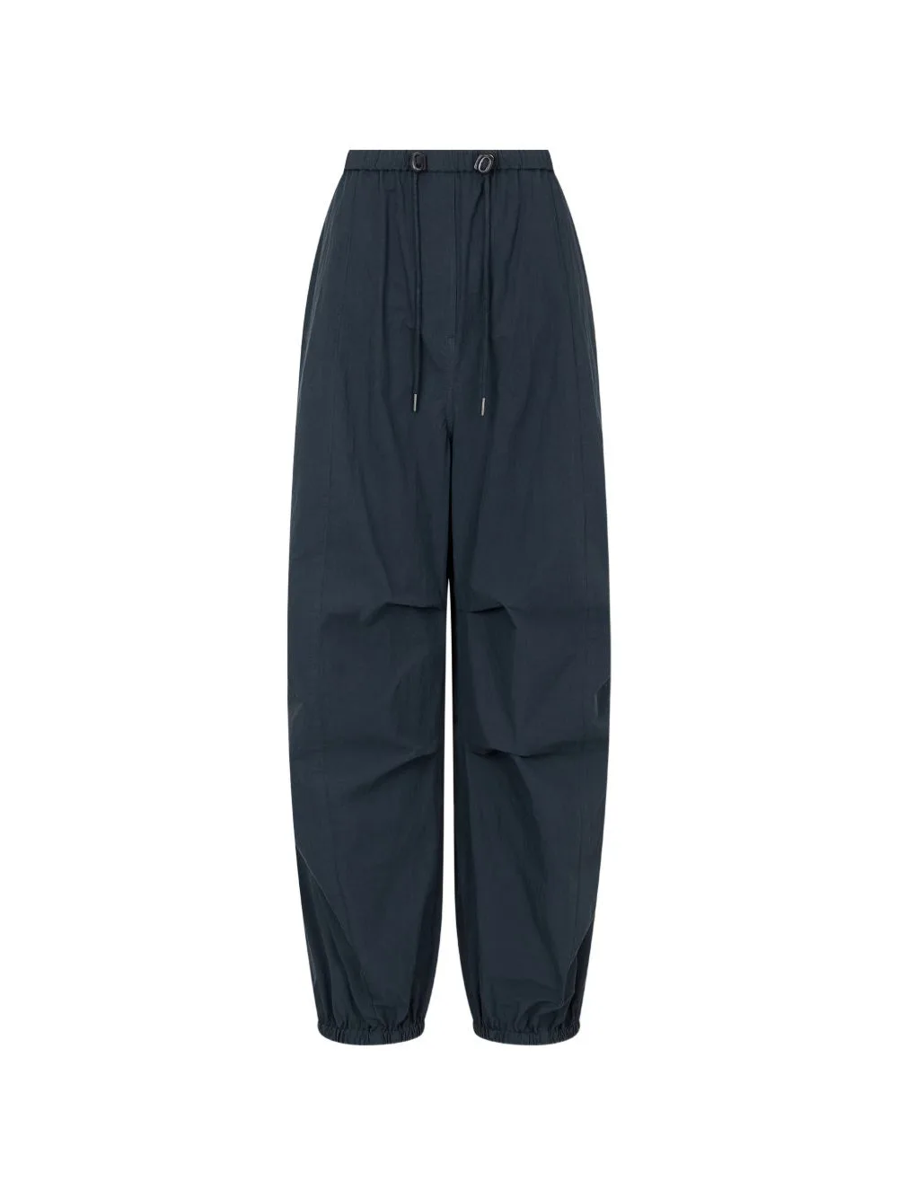 Elasticated-Waist Drawstring-Hem Trousers by TOMBOY