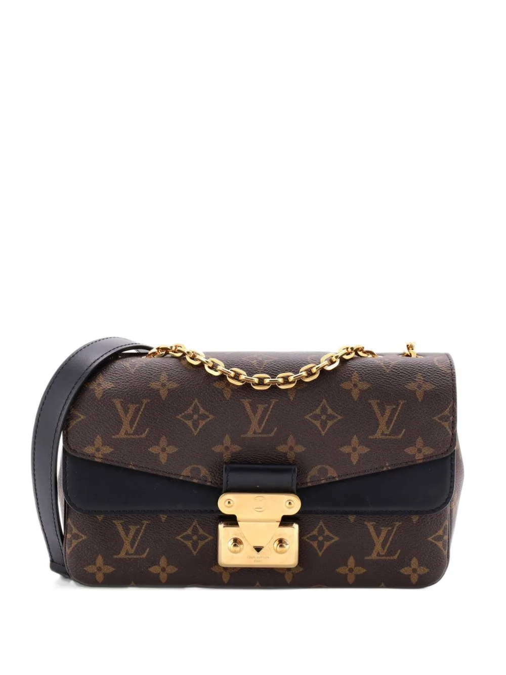 Marceau Handbag Monogram Canvas with Leather Shoulder Bag by Louis Vuitton Pre-Owned