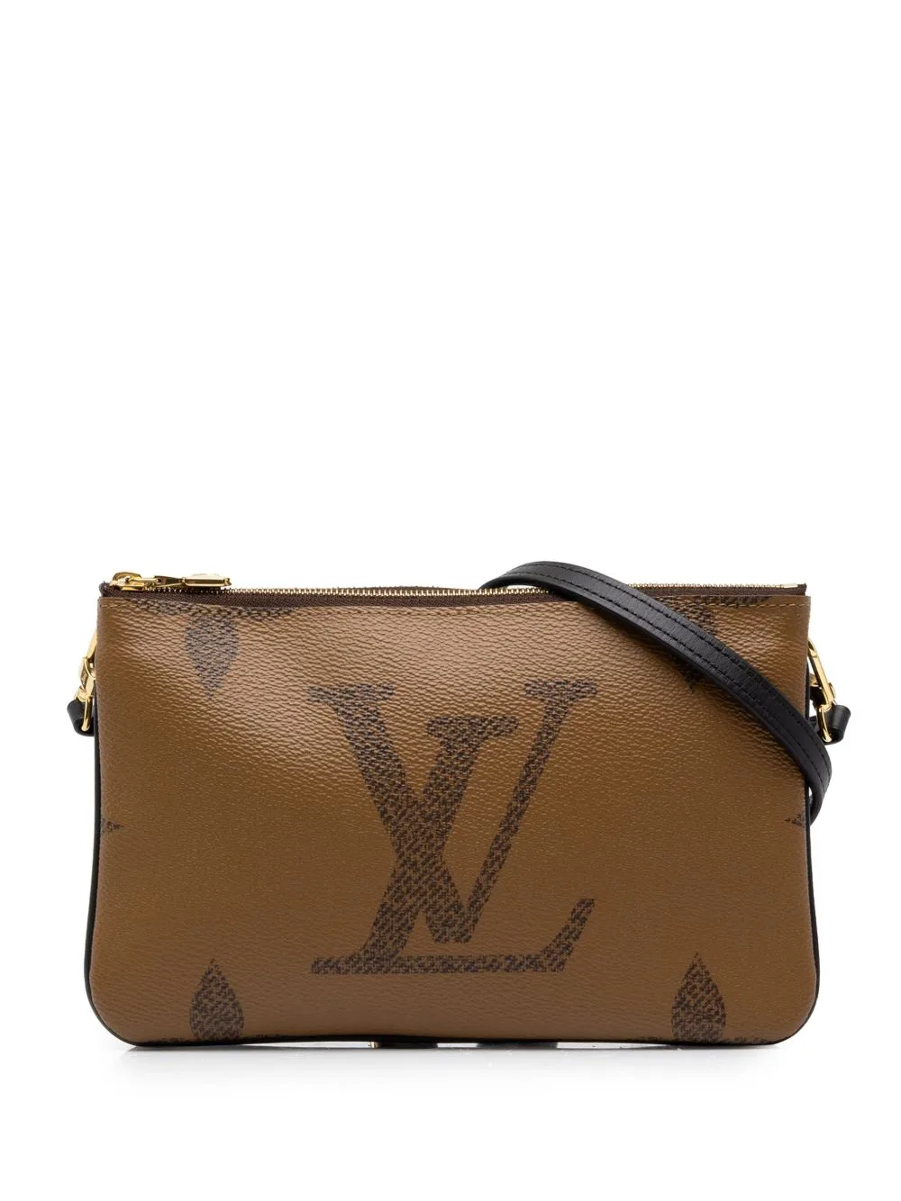 2021-2026 Monogram Giant Reverse Double Zip Pochette Crossbody Bag