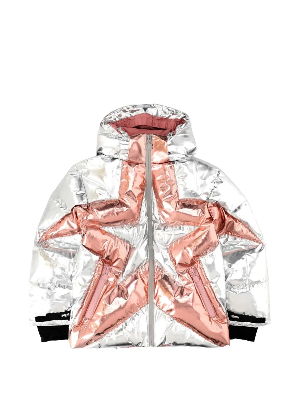 Tar-Detail Padded Jacket by Stella McCartney Kids