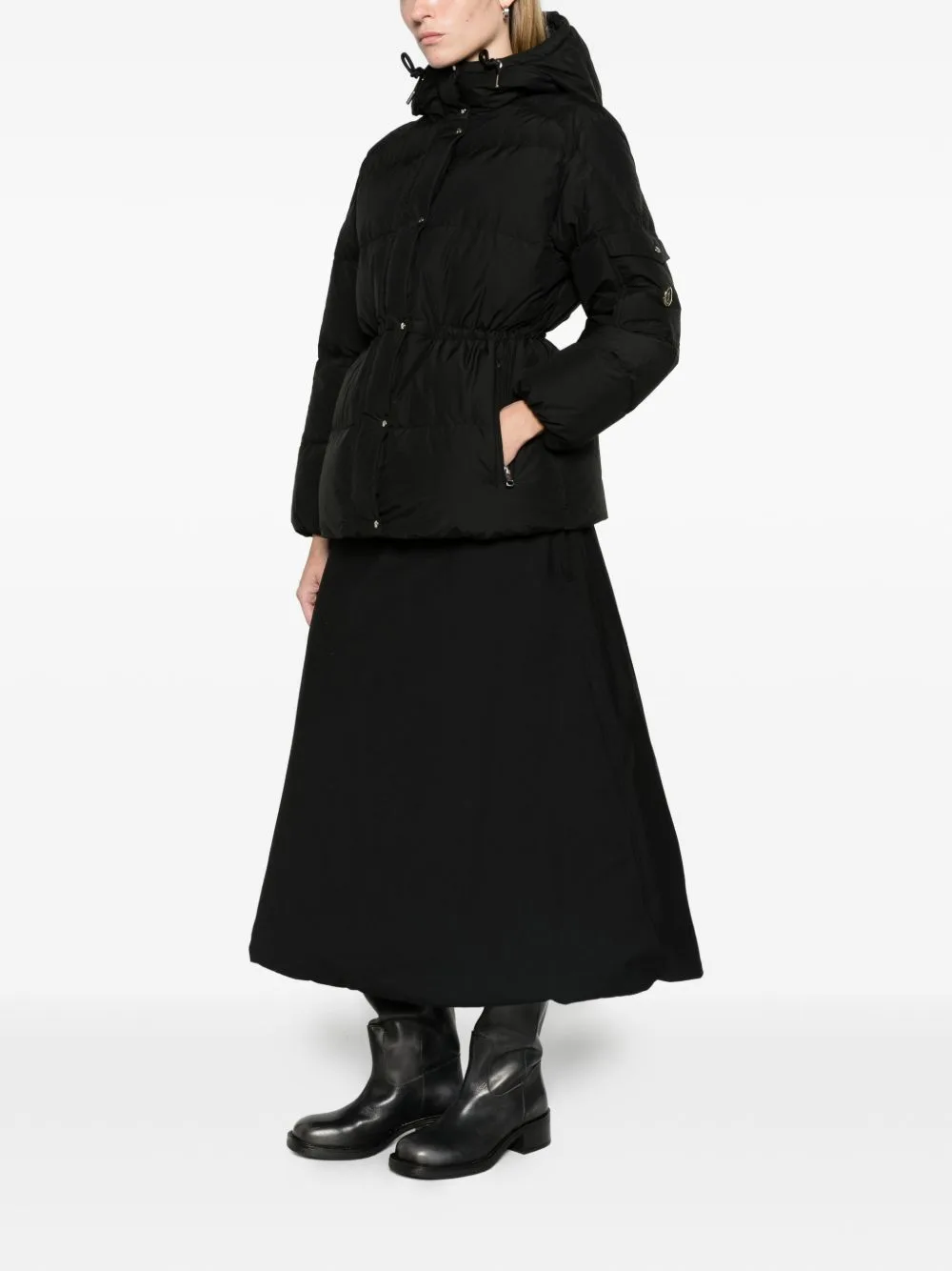 Himalaya Hooded Short Down Jacket by Moncler