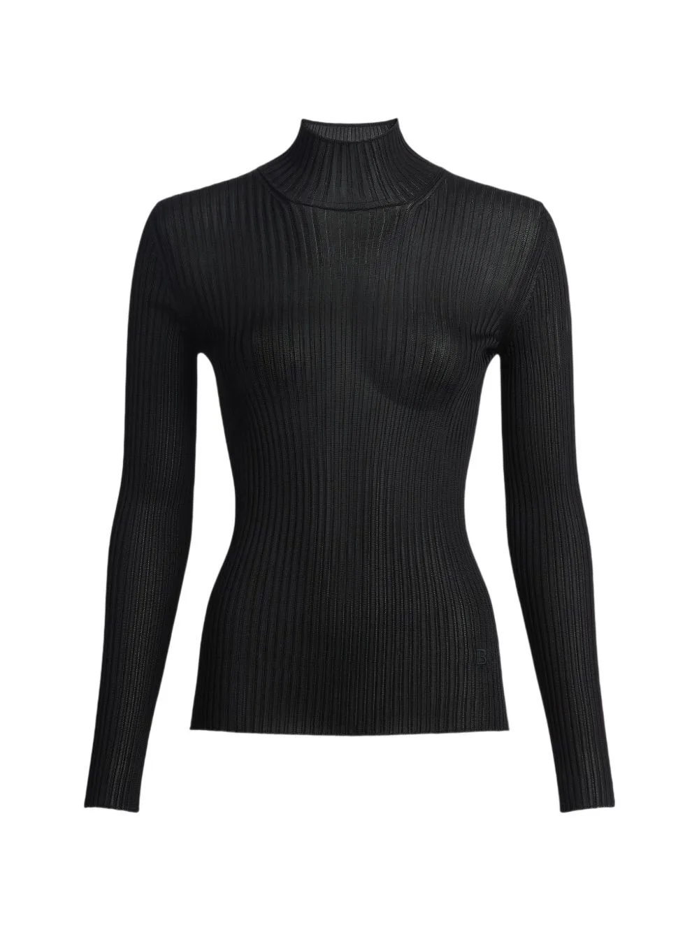 Fine-Ribbed Knit Jumper by Balmain