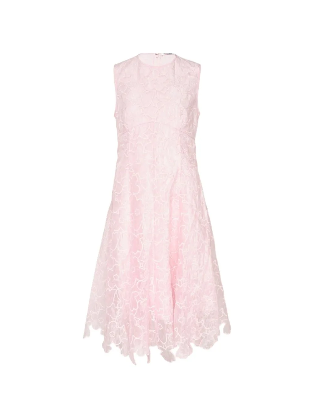 Coranita Embroidered Midi Dress by Cecilie Bahnsen