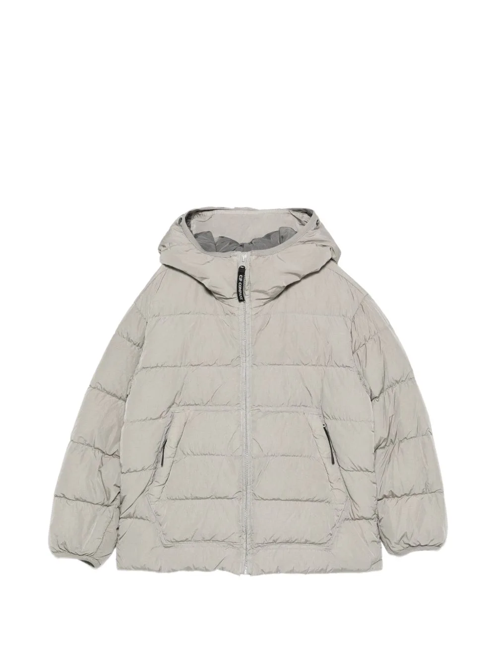 Hooded Quilted Jacket by C.P. Company Kids