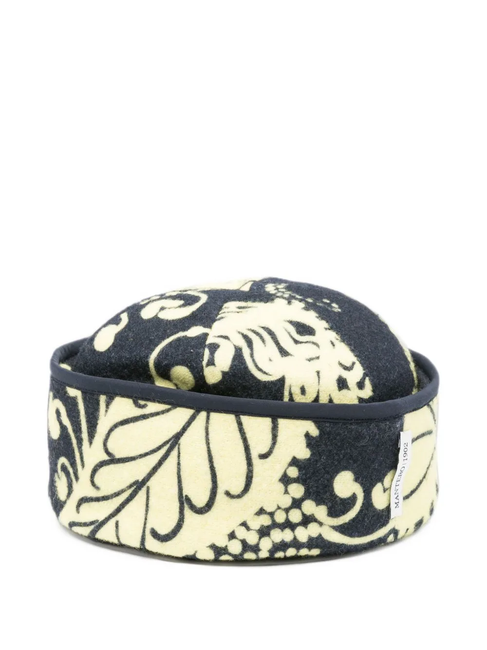 Floral-Print Hat by MANTERO 1902