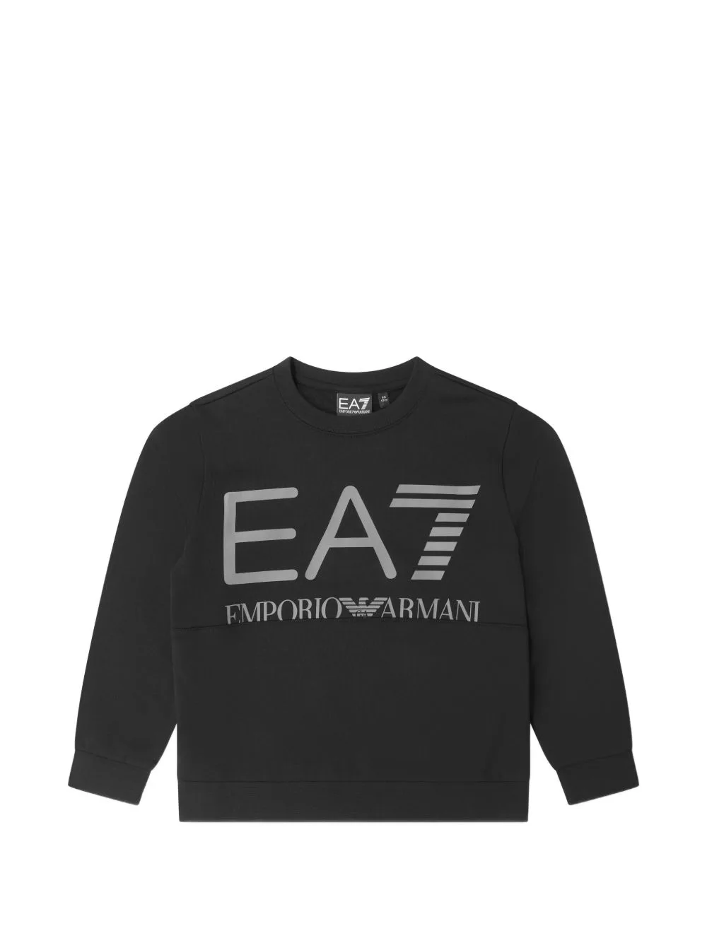 EA7 Logo-Print Sweatshirt by Emporio Armani Kids