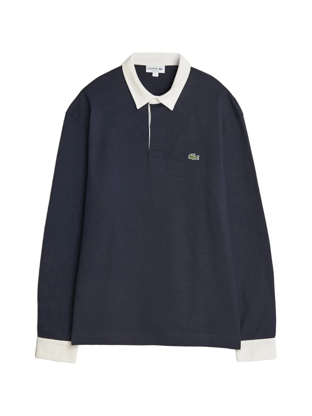 Relaxed Fit Jersey Rugby Polo Shirt by Lacoste