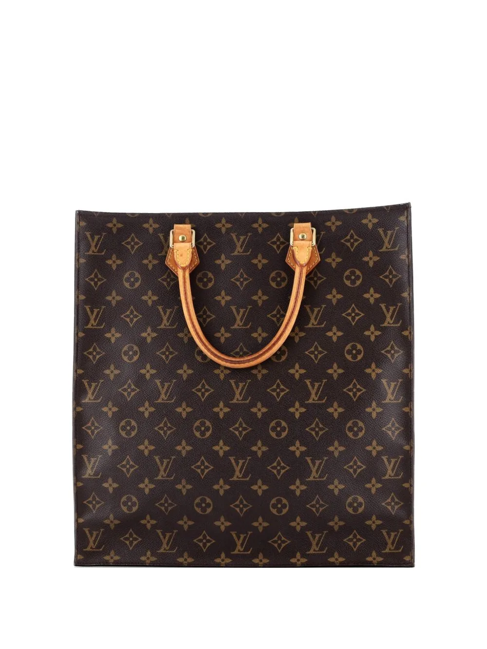 Vintage Sac Plat Bag Monogram Canvas Tote Bag by Louis Vuitton Pre-Owned