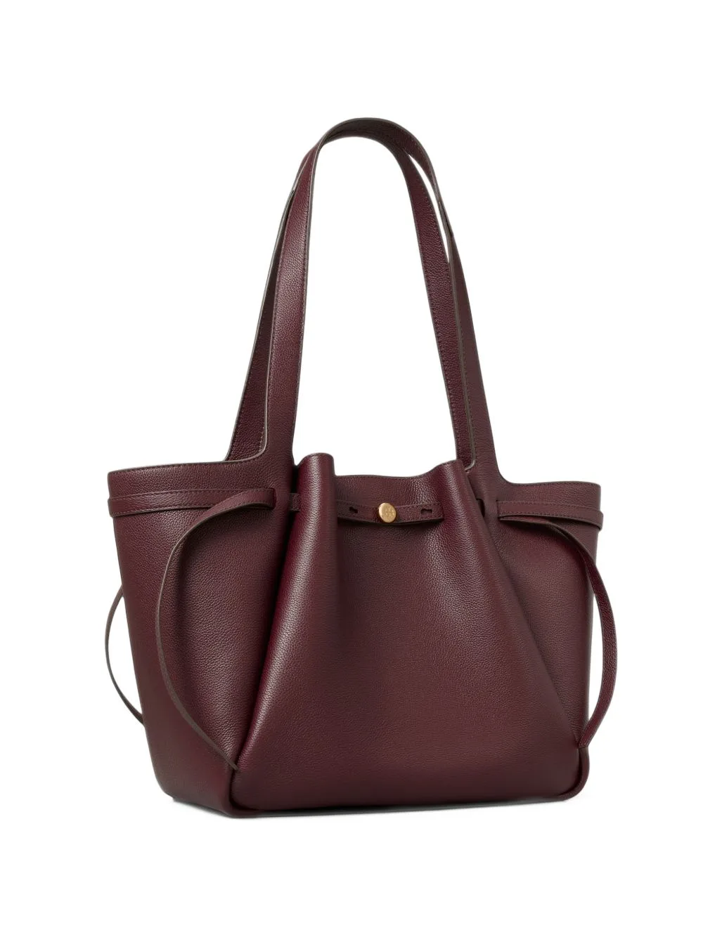 Romy Leather Tote Bag by Tory Burch