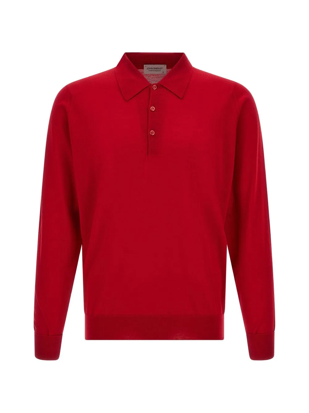 Dorset Long-Sleeve Polo Shirt by John Smedley