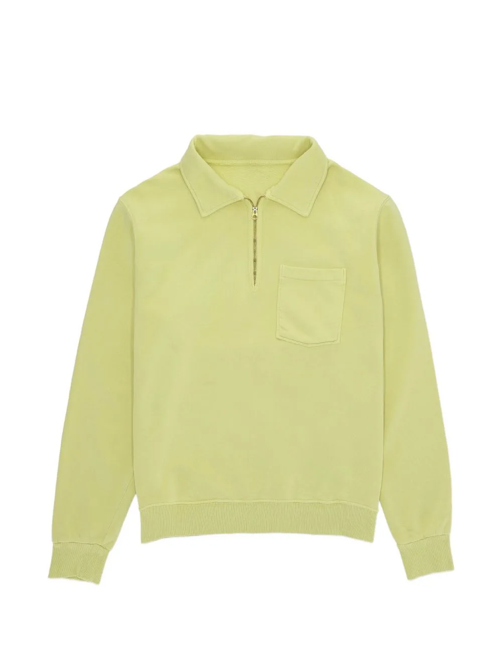 Yale Zip-Up Woven Sweatshirt by Fortela