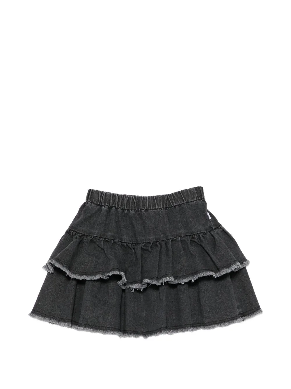 Ruffled Frayed Skirt by Il Gufo
