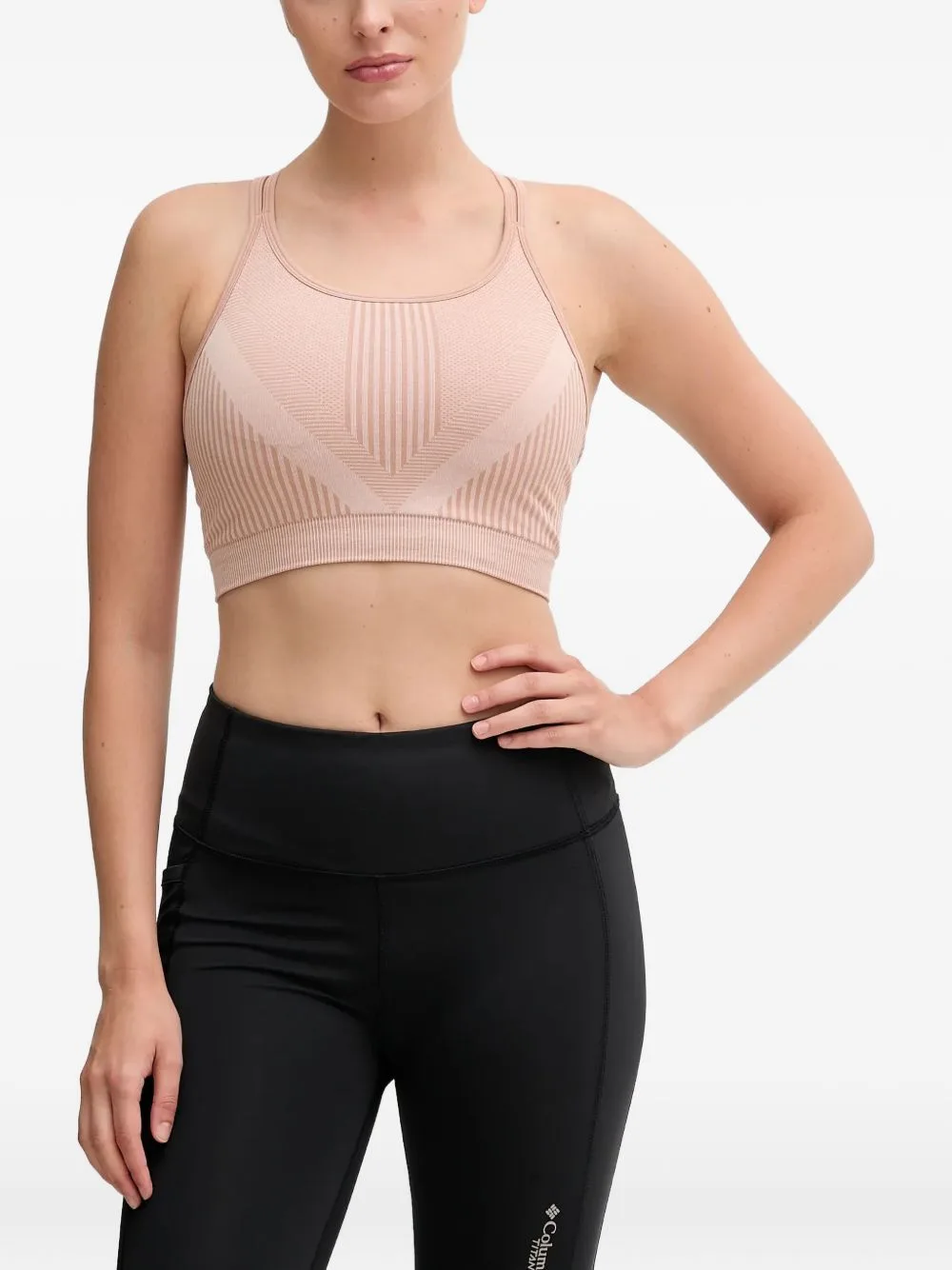 Seamless Cross-Back Sports Bra by Smartwool