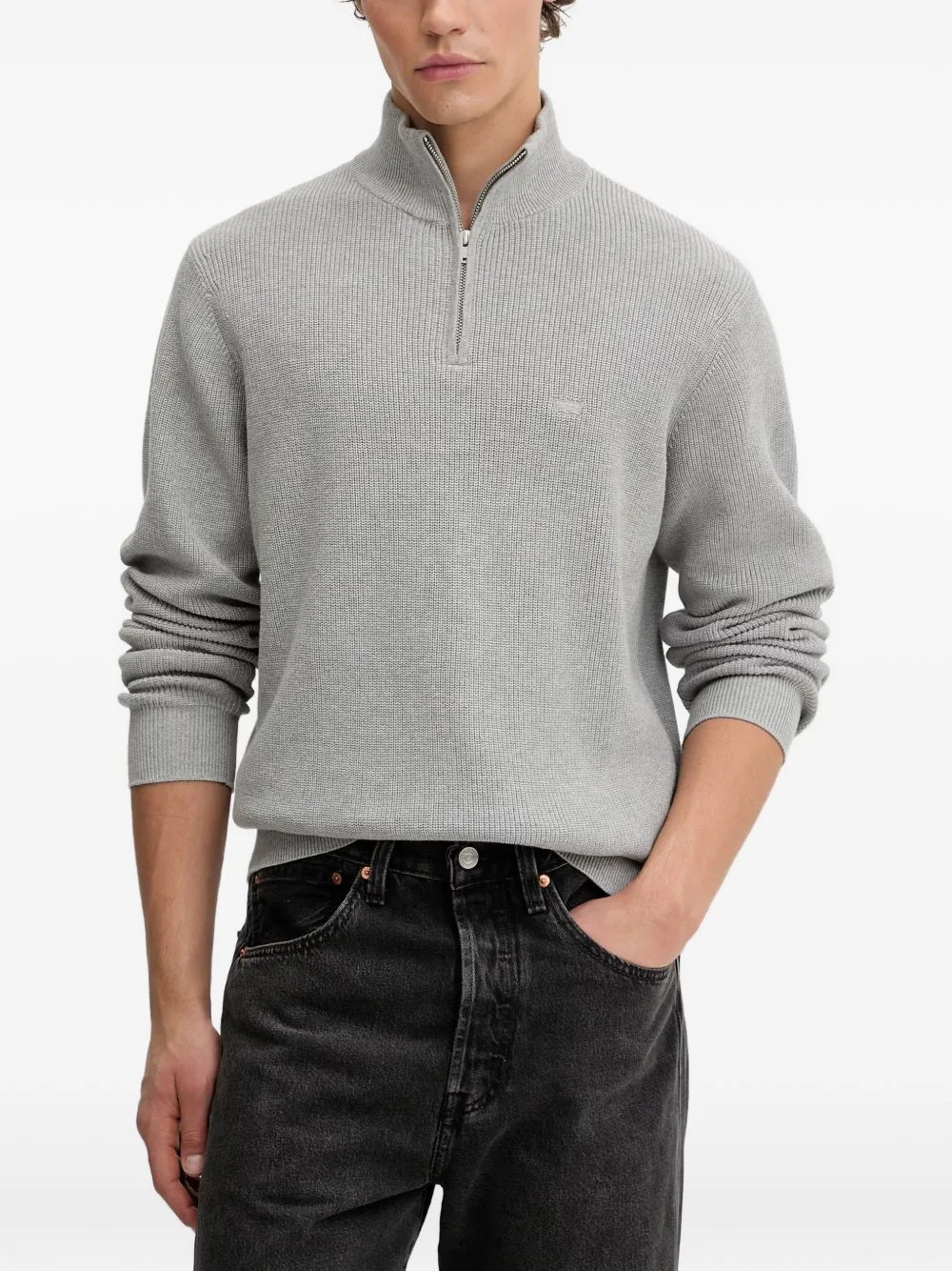 Housemark Half-Zip Roll-Neck Knitwear by Levi's