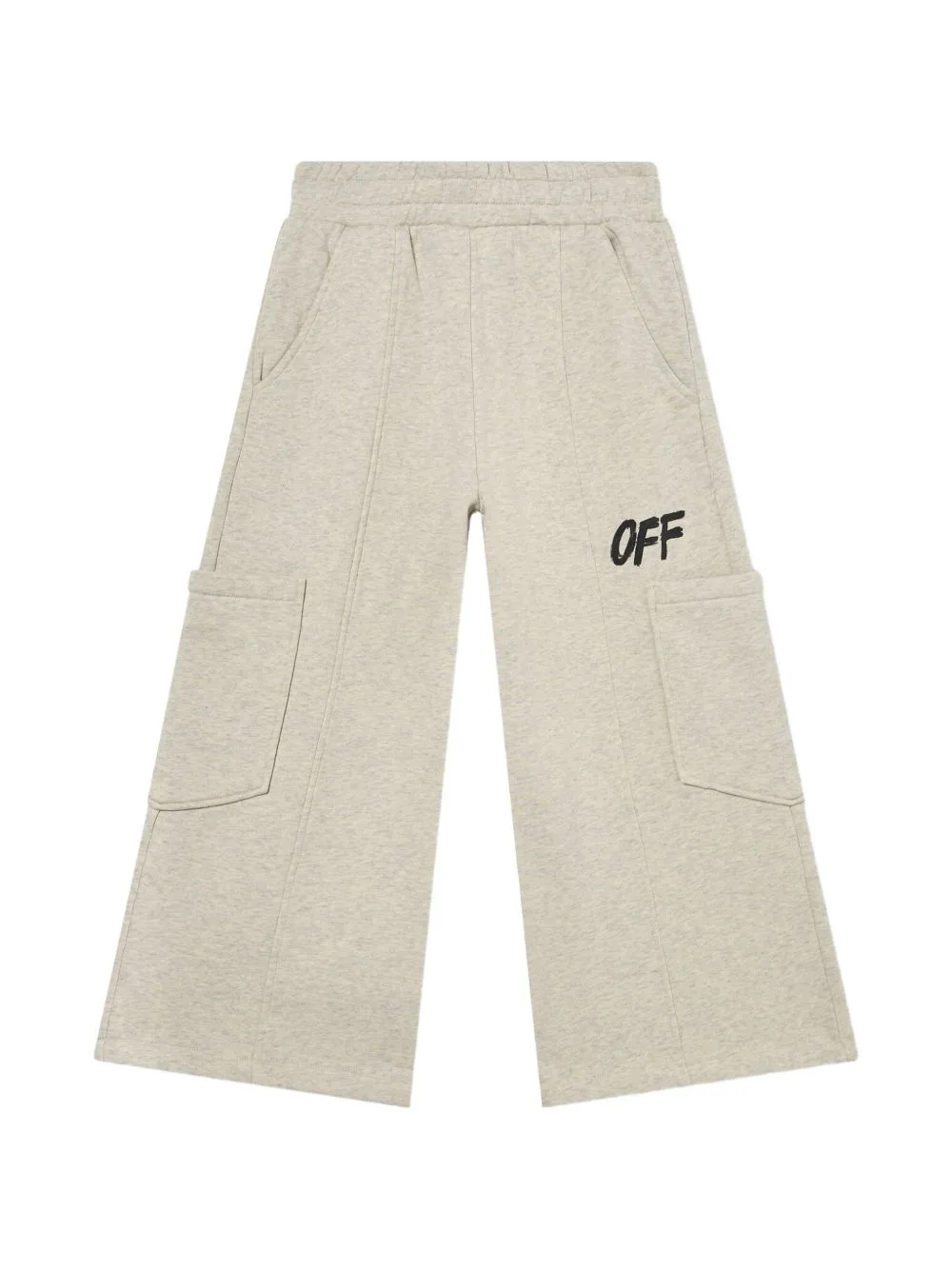 Logo-Print Cargo Track Pants by Off-White Kids