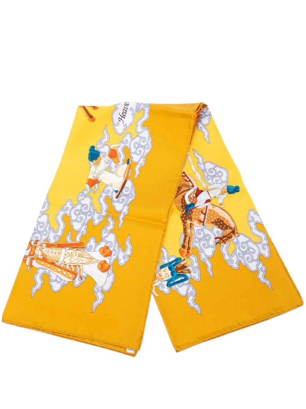 2000-2026 Heavenly Horses Silk Scarf 90