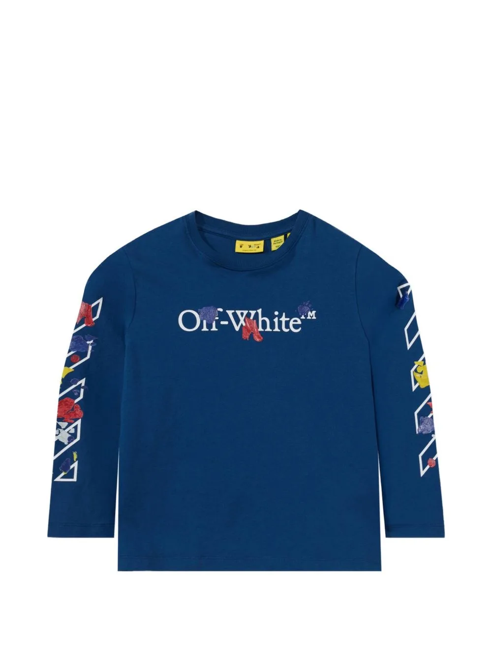 Bookish Diag Back to School Long-Sleeve T-Shirt by Off-White Kids