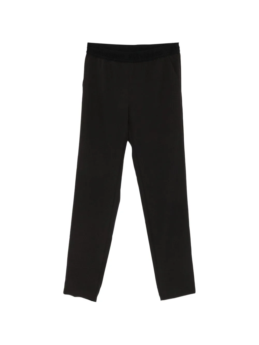 Logo-Waistband Trousers by ERMANNO FIRENZE