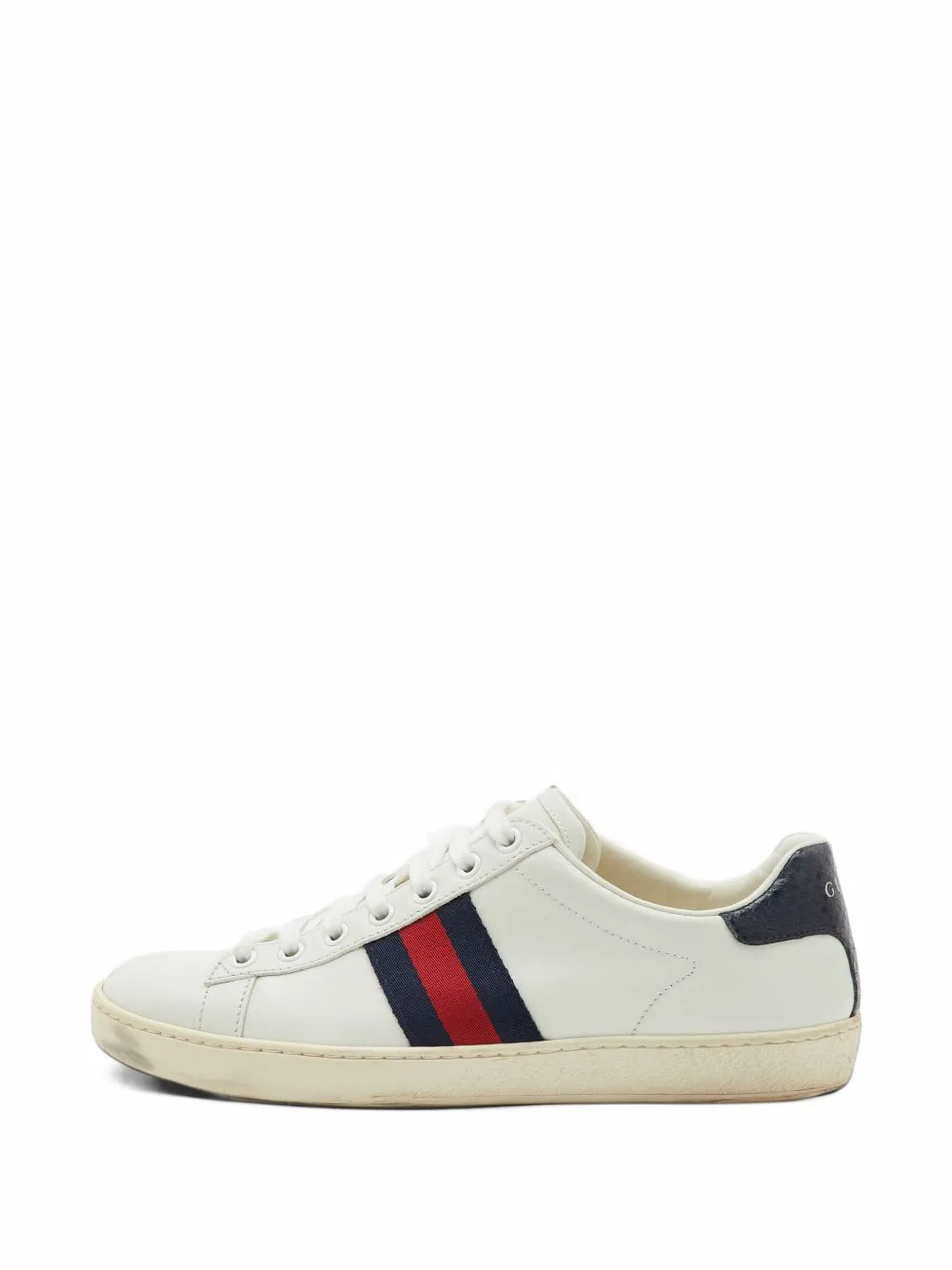 Ace Web Sneakers by Gucci Pre-Owned