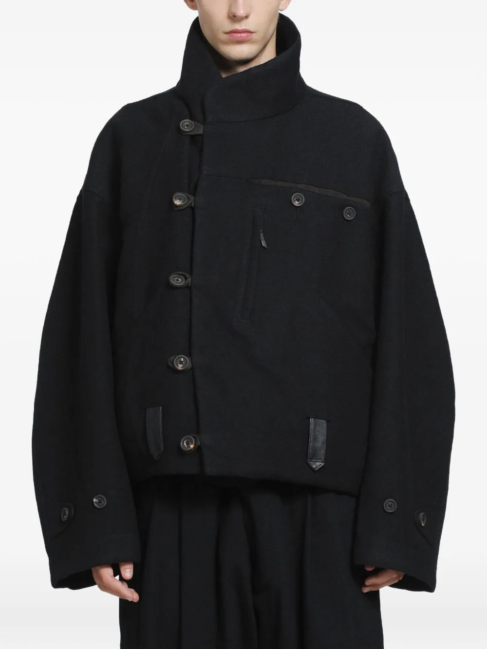 Hidden Arc Asymmetric Jacket by Ziggy Chen