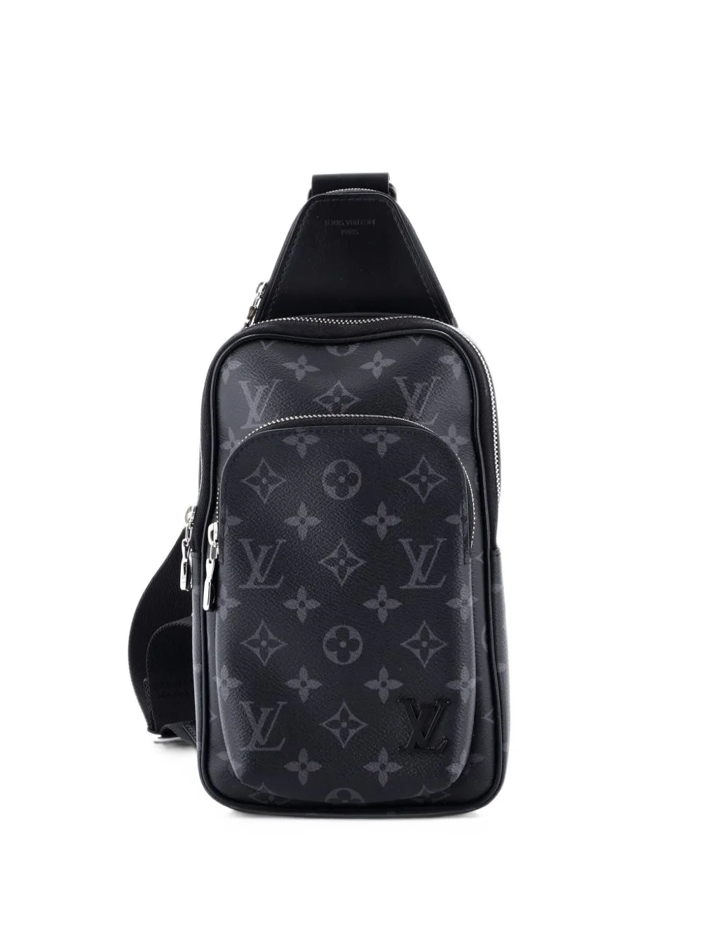 Avenue Sling Bag NM Monogram Eclipse Canvas Crossbody Bag by Louis Vuitton Pre-Owned