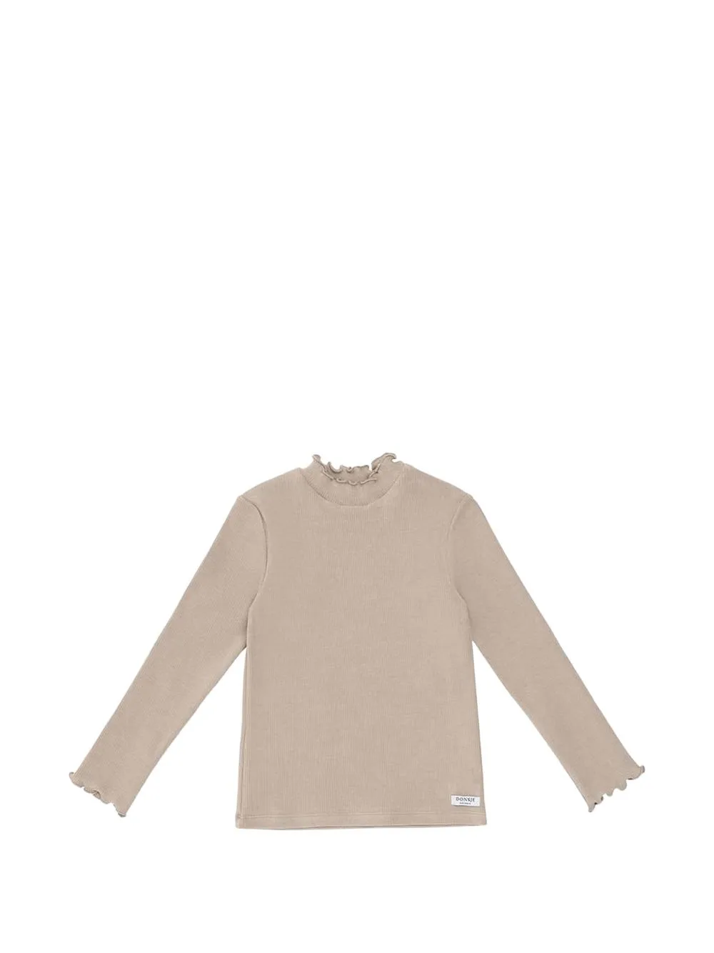 Wonsy Ruffled Ribbed-Knit Top by Donsje